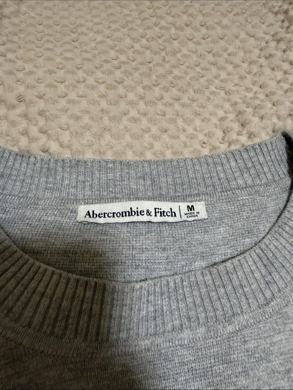 Light Gray Crewneck Sweater - Picture 2 of 5